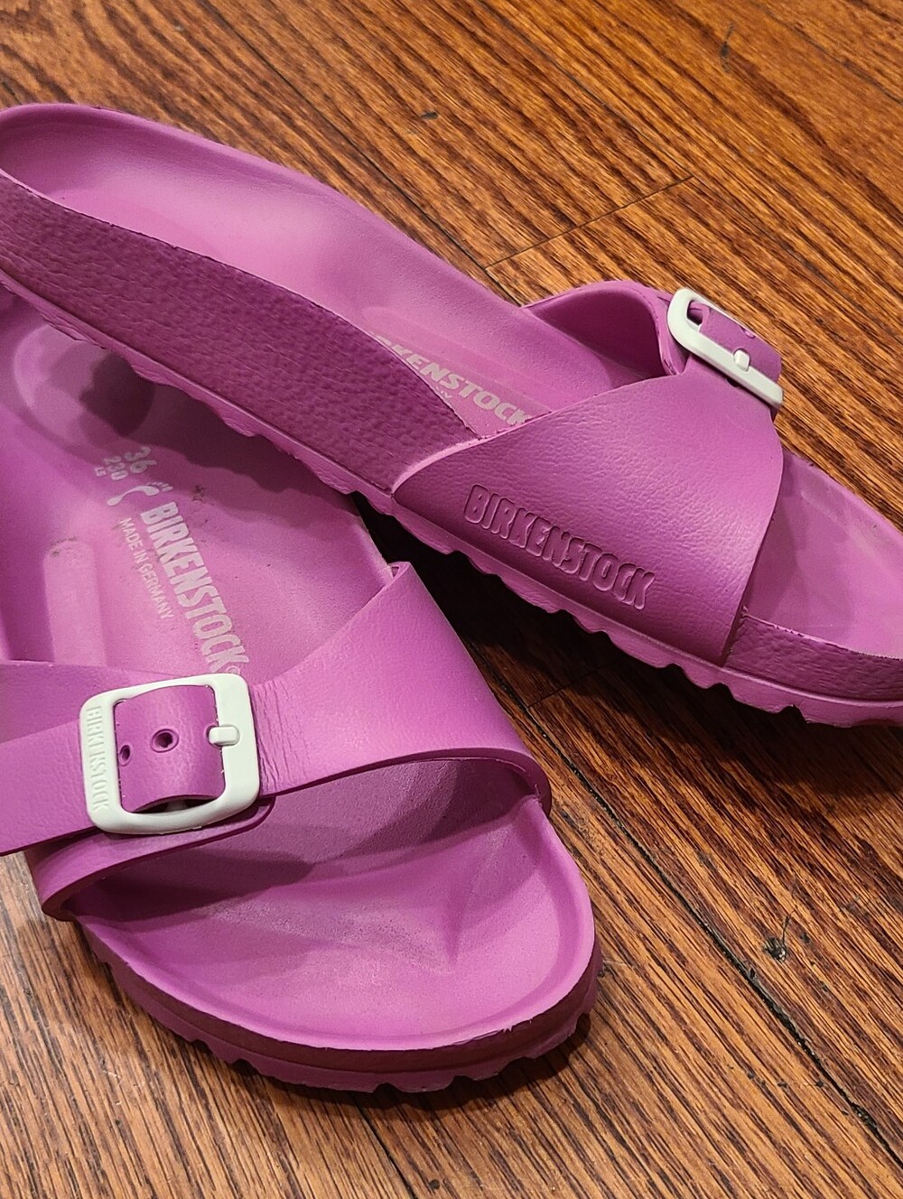 Birkenstock Madrid Eva Sandal EU 36 US 5 Pink Barbiecore Vacation Poolside